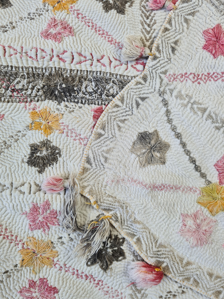 Willow Nakasi Kantha Quilt