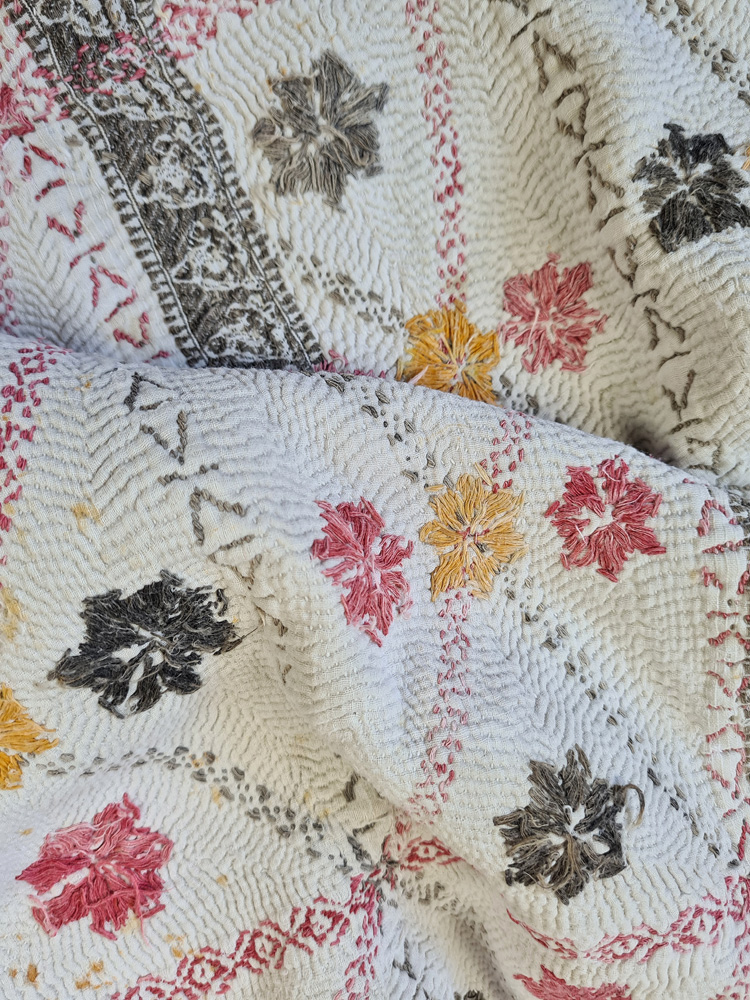 Willow Nakasi Kantha Quilt