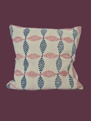 Nakshi Kantha Cushion (med square)