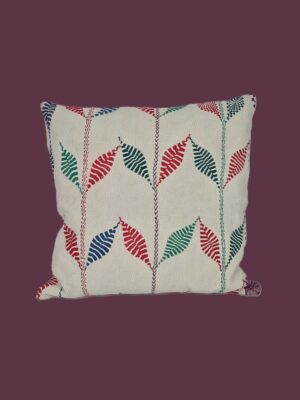 Nakshi Kantha Cushion (med square)