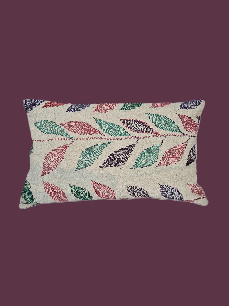 Nakshi Kantha Cushion (mini bolster)