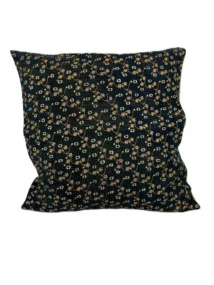 Exquisite vintage Kantha cushion featuring authentic hand-stitched Indian embroidery, responsibly sourced and perfect as unique homeware.