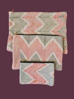 Colourful cotton kantha bags, pockets and purses, great for organising the smaller things in life. Made from recycled kantha quilts for the perfect accessory.