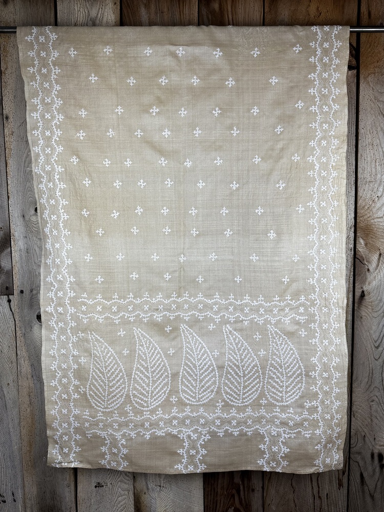 Nakshi Kantha Silk Shawl