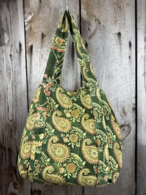 Colourful cotton kantha bags, pockets and purses, great for organising the smaller things in life. Made from recycled kantha quilts for the perfect accessory.