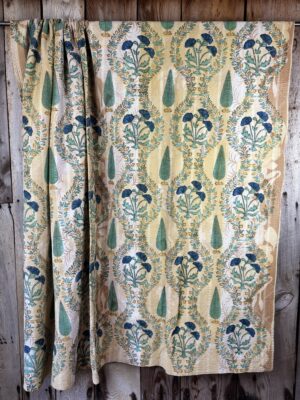 Exquisite vintage Kantha quilt featuring authentic hand-stitched Indian patchwork, responsibly sourced and perfect as unique homeware.