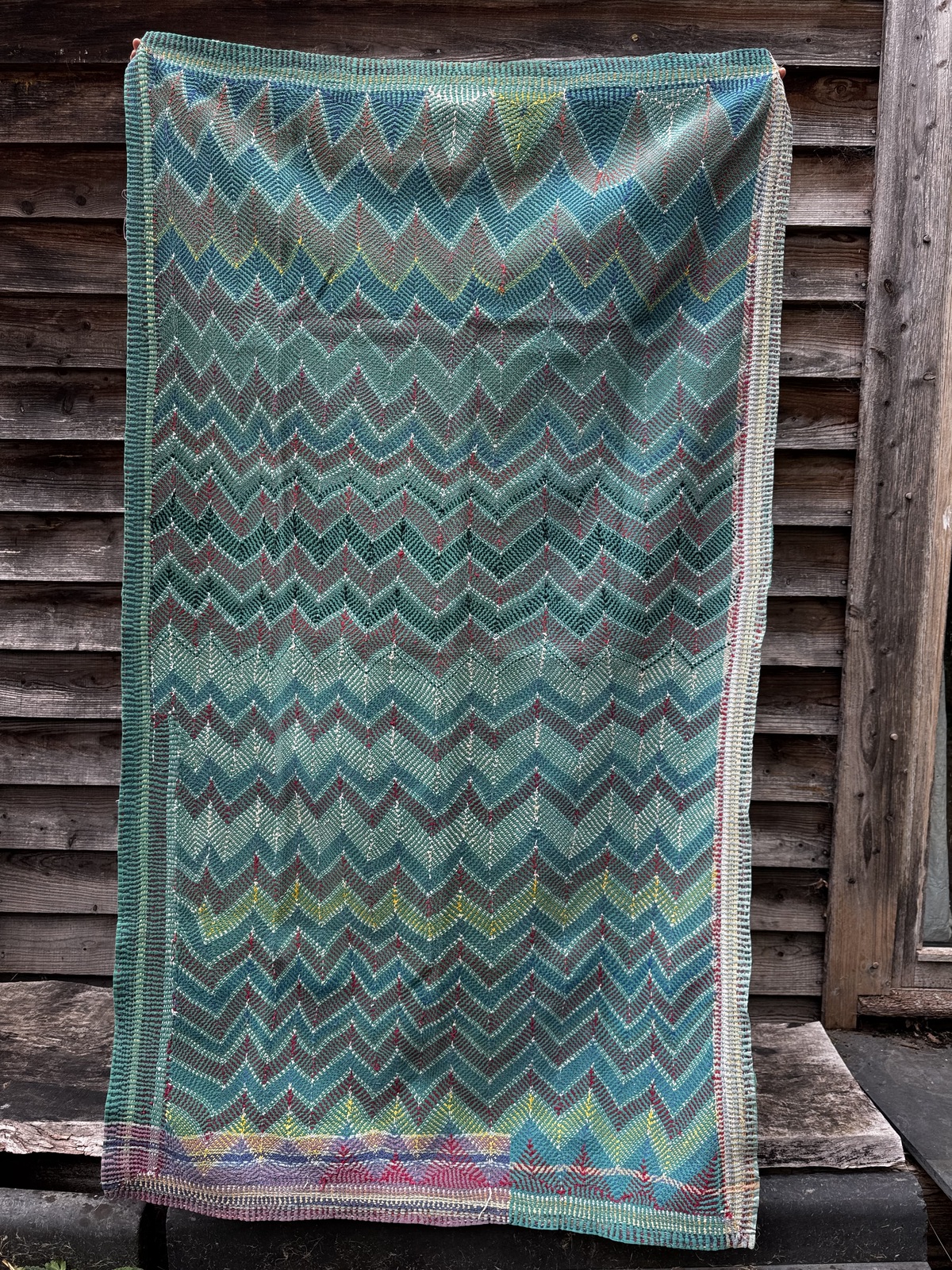 Exquisite vintage Lohori Kantha quilt featuring authentic hand-stitched Indian patchwork, responsibly sourced and perfect as unique homeware.